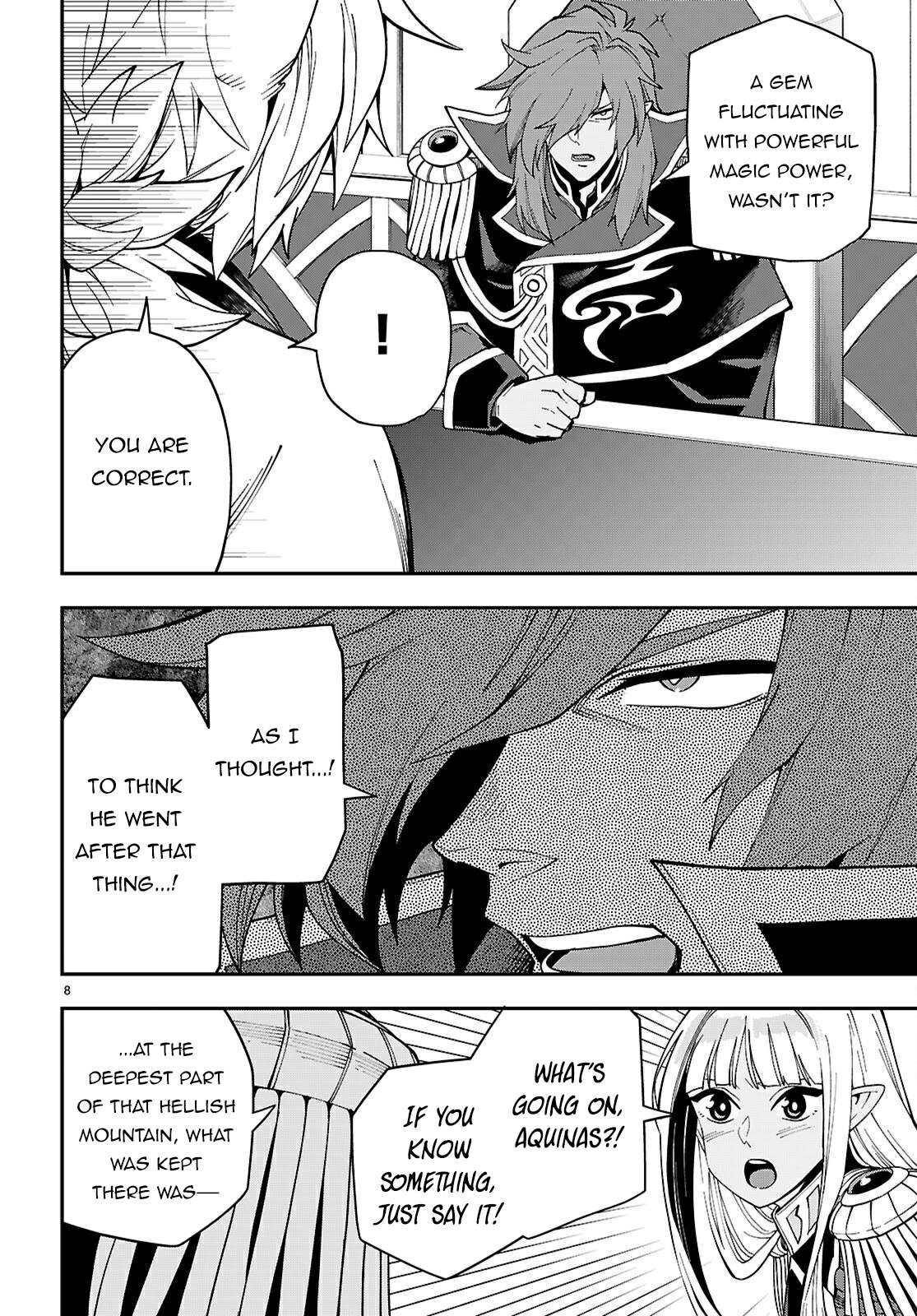 Konjiki no Moji Tsukai - Yuusha Yonin ni Makikomareta Unique Cheat Chapter 118 9